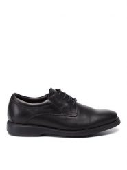 Geox Półbuty U Brayden 2Fit Abx C U54N1C 00043 C9999 Czarny. Czarne eleganckie półbuty Geox, bez wzorów, ze skóry, bez obcasa, bez zapięcia. Za 489.99 zł.