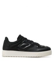 Emporio Armani Sneakersy X4X609 XN734 A083 B Czarny. Czarne buty sportowe casual Emporio Armani, bez wzorów, ze skóry, bez zapięcia. Za 990.36 zł.
