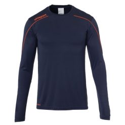 Koszulka z długim rękawem Uhlsport 22 Stream. Czerwone t-shirty sportowe Uhlsport, bez wzorów, bez ramiączek, do piłki nożnej. Za 119.50 zł.