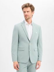 Finshley & Harding Męska kurtka modułowa - Steven Mężczyźni Modern Fit zielony, 52. Zielone kurtki Finshley & Harding, m, bez wzorów, z syntetyku, bez kaptura. Za 699.95 zł.