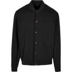 Męska Kurtka Heavy Heavy Varsity W Tonalnym Kolorze. Brązowe kurtki BUILD YOUR BRAND, l, bez wzorów, bez kaptura. Za 297.99 zł.