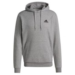Bluza adidas Essentials Fleece M H12213. Czarne bluzy Adidas, m, bez wzorów, bez kaptura. Za 182.00 zł.