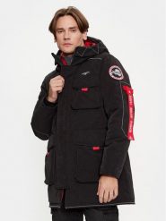 Aeronautica Militare Kurtka zimowa 232AB2110CT3160 Czarny Regular Fit. Czarne kurtki Aeronautica Militare, na zimę, m, bez wzorów, z syntetyku, bez kaptura. Za 1,669.00 zł.