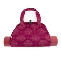 Torba na matę do jogi Bodhi Maharaja Namaste - różowy. Czerwone torby na ramię BODHI, bez wzorów, bez dodatków. Za 139.99 zł.