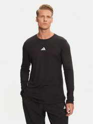 Adidas Koszulka techniczna Workout IK9694 Czarny Slim Fit. Czarne t-shirty sportowe Adidas, bez wzorów, z syntetyku, bez ramiączek, na fitness i siłownię. Za 129.99 zł.
