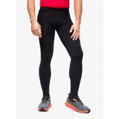 Legginsy do biegania Compressport Under Control Full Tight. Czarne legginsy długie sportowe Compressport, l, bez wzorów, do biegania. Za 434.99 zł.