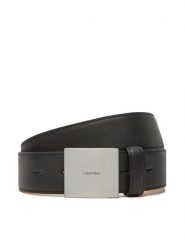 Calvin Klein Pasek Męski Plaque Buckle 35Mm LV04D7013G Czarny. Czarne paski CALVIN KLEIN, bez wzorów, ze skóry. Za 299.99 zł.