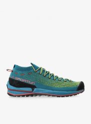 Buty podejściowe męskie La Sportiva TX2 Evo. Niebieskie buty turystyczne La Sportiva, bez wzorów, z dzianiny, bez zapięcia, trekkingowe. Za 758.40 zł.