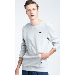Bluza męska BLM001 - jasny szary melanż. Bluzy marki 4F. Za 99.99 zł.