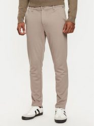 Only & Sons Chinosy 22010209 Khaki Regular Fit. Brązowe eleganckie spodnie Only & Sons, m, z syntetyku. Za 129.99 zł.
