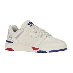 Buty do chodzenia męskie K-Swiss Rival. Białe buty sportowe casual K-SWISS, bez wzorów, z materiału, bez zapięcia. Za 299.00 zł.