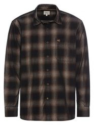Camel Active Koszula w kolorze czarno-brązowym rozmiar: XL. Brązowe koszule Camel Active, xl, bez wzorów, z bawełny, bez kołnierzyka, bez ramiączek. Za 174.84 zł.