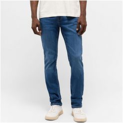 Męskie Spodnie Jeansowe MUSTANG Boston Denim Blue 1015289 5000 682. Niebieskie jeansy Mustang, l. Za 189.99 zł.