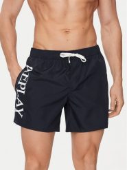 Replay Szorty kąpielowe LM1119.000.82972 Niebieski Regular Fit. Niebieskie kąpielówki Replay, m, bez wzorów, z syntetyku. Za 149.99 zł.