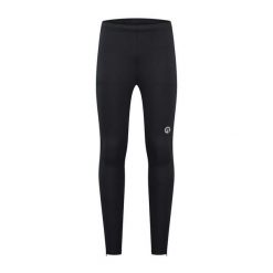 Legginsy do biegania męskie Rogelli Core. Czarne legginsy długie sportowe Rogelli, m, bez wzorów, do biegania. Za 161.00 zł.