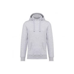 Bluza z kapturem Kariban. Białe bluzy KARIBAN, m, bez wzorów, z kapturem. Za 208.00 zł.