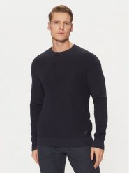 Guess Sweter M5RR09 Z3BV1 Granatowy Regular Fit. Niebieskie swetry rozpinane Guess, m, z aplikacjami, z bawełny, bez kołnierzyka, bez ramiączek. Za 279.99 zł.