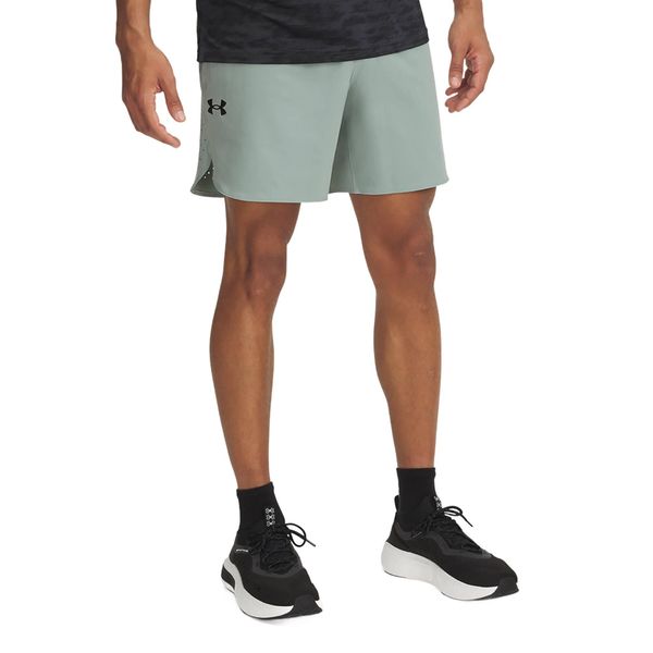 Spodenki męskie Under Armour Vanish Elite. Zielone szorty Under Armour, m, bez wzorów, sportowe. W wyprzedaży za 255.60 zł.