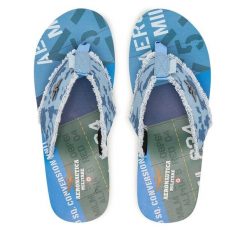 Japonki Aeronautica Militare. Niebieskie japonki Aeronautica Militare, bez wzorów. Za 189.99 zł.