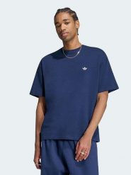 Adidas Koszulka w kolorze granatowym rozmiar: S. Niebieskie bezrękawniki Adidas, s, bez wzorów, bez kołnierzyka, bez ramiączek. Za 86.95 zł.