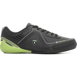 Czarno-Zielone Buty Sportowe Run!. Botki sznurowane marki Born2be. Za 44.99 zł.