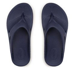 Japonki OOfos. Niebieskie japonki OOfos, bez wzorów. Za 159.99 zł.
