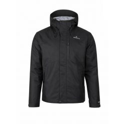 Kurtka Membranowa Męska ESSENCE STX BL. Czarne kurtki Bergson, l, bez wzorów, z materiału, z kapturem. Za 479.00 zł.