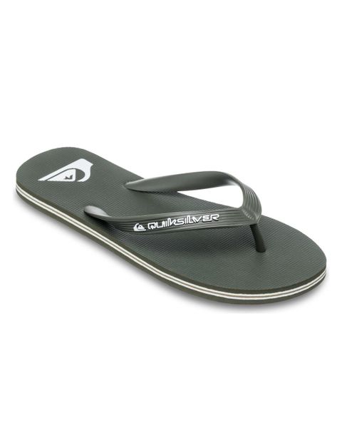 Klapki dla Mężczyzn MOLOKAI CORE Beżowy. Brązowe klapki Quiksilver, z gumy. Za 84.99 zł.