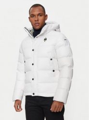Blauer Kurtka puchowa 24WBLUC03028 Biały Regular Fit. Białe kurtki Blauer, l, bez wzorów, z puchu, bez kaptura. Za 1,189.00 zł.