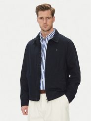 Tommy Hilfiger Kurtka przejściowa MW0MW38715 Granatowy Regular Fit. Niebieskie kurtki Tommy Hilfiger, m, bez wzorów, z bawełny, bez kaptura. Za 639.99 zł.