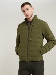 G-Star Kurtka pikowana w kolorze khaki rozmiar: XXL. Brązowe kurtki G-Star, xxl, bez wzorów, bez kaptura. Za 234.42 zł.