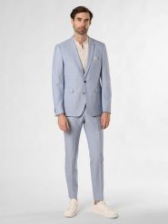 Finshley & Harding London garnitur Mężczyźni Slim Fit niebieski, 94. Niebieskie garnitury Finshley & Harding London, m, bez wzorów. Za 549.95 zł.