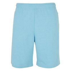 Szerokie spodenki dresowe z frotte Urban Classics. Niebieskie krótkie spodenki sportowe Urban Classics, m, bez wzorów, z dresówki. Za 198.50 zł.