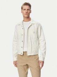 Tommy Jeans Kurtka jeansowa Ryan DM0DM22267 Biały Regular Fit. Białe kurtki Tommy Jeans, m, bez wzorów, z bawełny, bez kaptura. Za 569.99 zł.