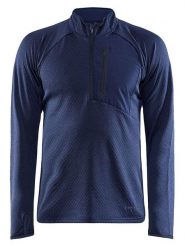 Craft Koszulka funkcyjna "Core Trim Thermal" w kolorze granatowym rozmiar: M. Niebieskie t-shirty sportowe Craft, bez wzorów, bez ramiączek, outdoorowe. Za 173.99 zł.