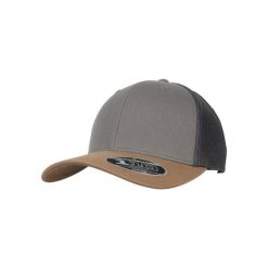Czapka Flexfit 110 Trucker. Szare czapki z daszkiem FLEXFIT, bez wzorów. Za 173.00 zł.