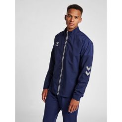 Kurtka Hummel hmlLEAD training. Niebieskie kurtki Hummel, na wiosnę, m, bez wzorów, z materiału, bez kaptura. Za 243.95 zł.