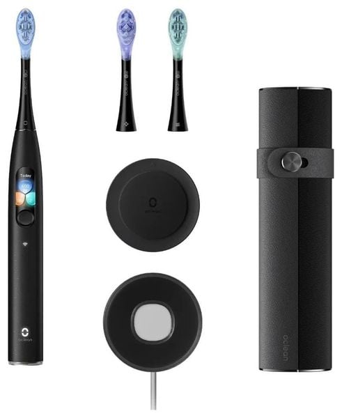 Szczoteczka soniczna Oclean X Ultra 20 Set AI czarny. Szczoteczki elektryczne Oclean. W wyprzedaży za 599.00 zł.