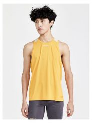 Craft Top "Pro Hyperventiglet" w kolorze żółtym do biegania rozmiar: S. Pomarańczowe t-shirty sportowe Craft, bez wzorów, bez ramiączek, do biegania. Za 98.87 zł.