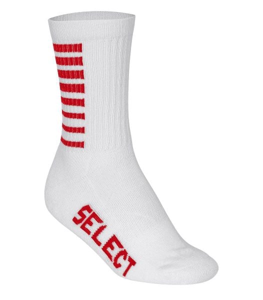 Skarpetki Select Basic. Białe skarpetki sportowe Select, bez wzorów, z bawełny. Za 62.00 zł.