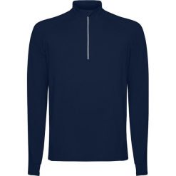 Bluza Męska Krótki Suwak Z Długim Rękawem Estambul. Niebieskie bluzy ROLY, m, bez wzorów, bez kaptura. Za 106.99 zł.