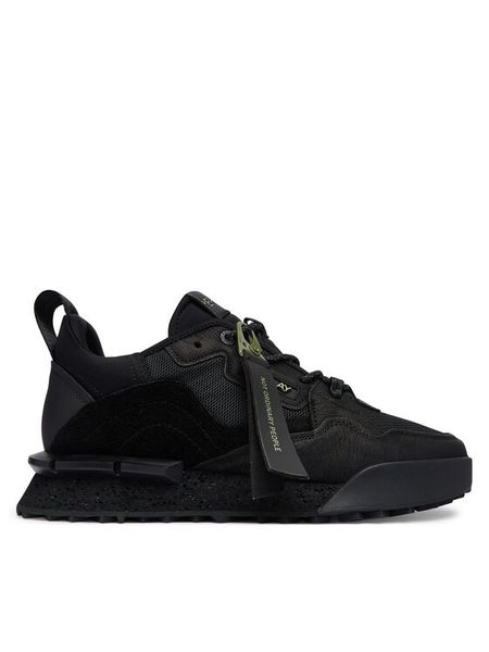 REPLAY Sneakersy GMS1P.000.C002UL Czarny. Czarne buty sportowe casual Replay, bez wzorów, ze skóry, bez zapięcia. Za 744.99 zł.
