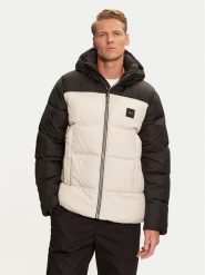 Calvin Klein Kurtka puchowa K10K114384 Beżowy Regular Fit. Brązowe kurtki CALVIN KLEIN, m, bez wzorów, z puchu, bez kaptura. Za 641.18 zł.