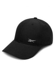 Reebok Czapka z daszkiem RBH1300-AW24 Czarny. Czarne czapki z daszkiem Reebok, bez wzorów, z poliesteru. Za 69.99 zł.