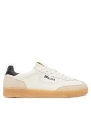 Blauer Sneakersy S5GRANT03/LES Beżowy. Brązowe buty sportowe casual Blauer, bez wzorów, ze skóry, bez zapięcia. Za 359.99 zł.