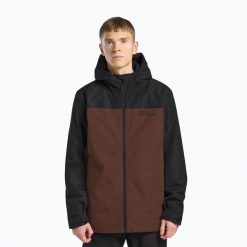 Kurtka 3w1 męska Jack Wolfskin Taubenberg 3In1. Brązowe kurtki Jack Wolfskin, m, bez wzorów, bez kaptura. Za 679.99 zł.
