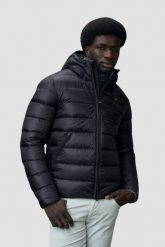 BLAUER Granatowa kurtka męska Acton Short Jackets. Niebieskie kurtki Blauer USA, l, bez wzorów, z materiału, bez kaptura. W wyprzedaży za 1,019.99 zł.