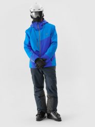 4F Kurtka narciarska 4FPro membrana Dermizax 20000 męska - niebieska XXL. Niebieskie kurtki narciarskie i snowboardowe 4F, m, bez wzorów, z materiału, narciarskie, Dermizax. W wyprzedaży za 499.99 zł.