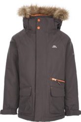 Trespass Upbeat - kurtka męska Tp50, Dark Grey, rozmiar XS. Brązowe kurtki 2117 OF SWEDEN, na zimę, m, bez wzorów, z futra. Za 331.99 zł.