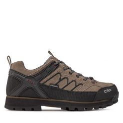 Trekkingi CMP. Brązowe buty trekkingowe CMP, bez wzorów, bez zapięcia. Za 359.99 zł.